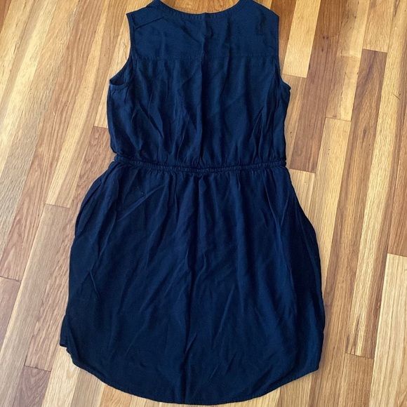 GAP Women’s Black Button Down Dress Size M - Picture 7 of 8